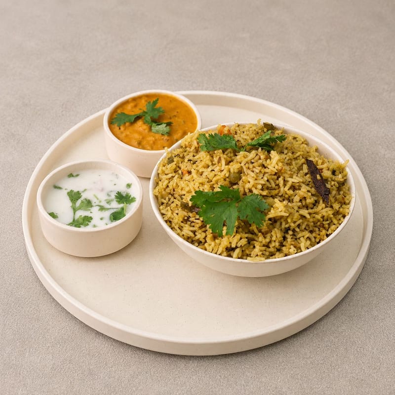 Puliyogare Rice / Lemon Rice