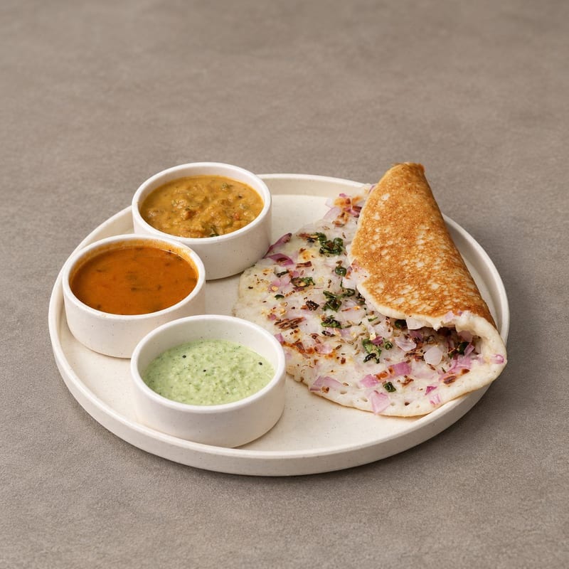 Onion Uttapam